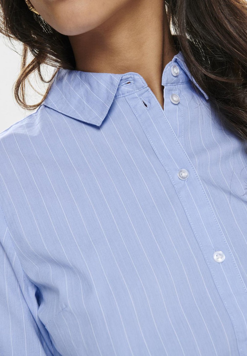 CAMICIA JDY JDYMIO - Camicetta con bottoni - blu/nuvola ballerina