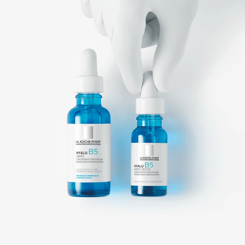 LA ROCHE POSAY La Roche Posay Hyalu B5 oogserum 15 ml Vult donkere kringen onder de ogen op en vermindert ze.