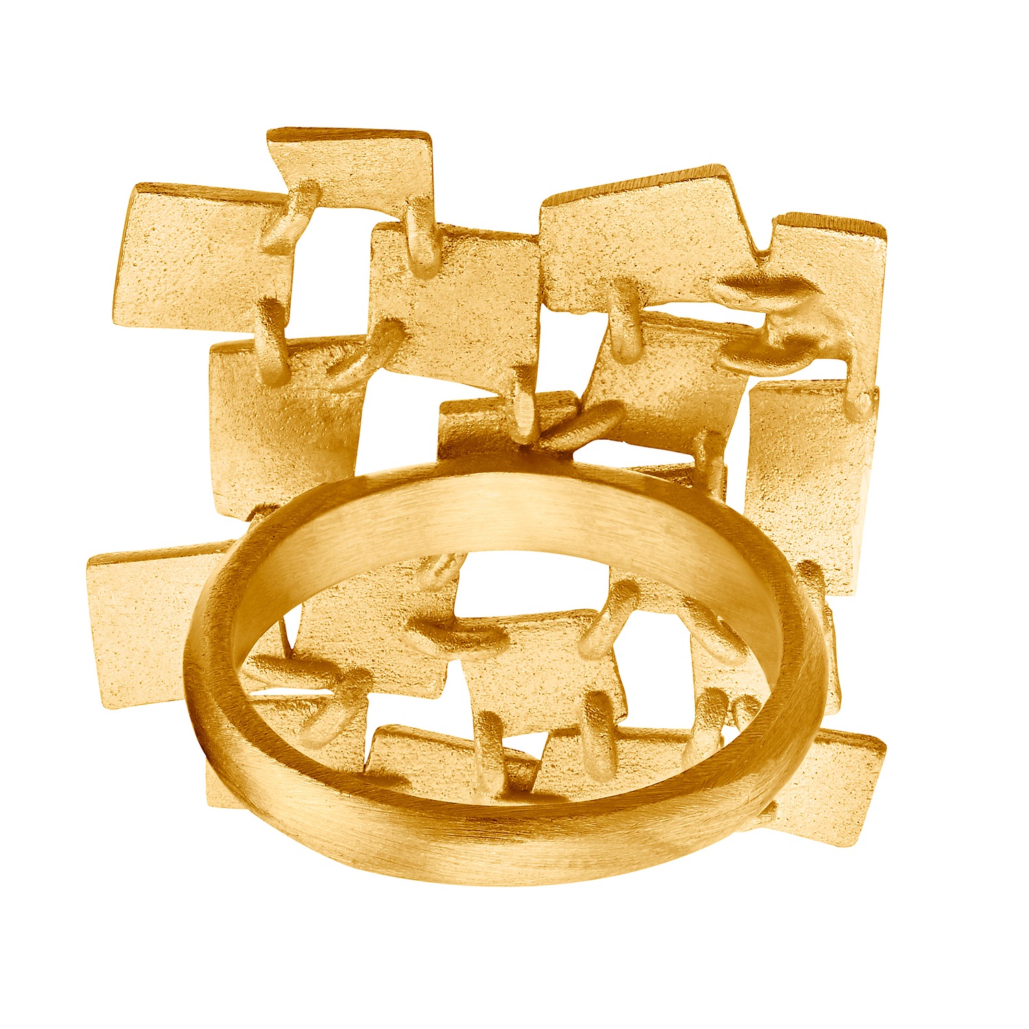 Heideman Bague Partis couleur or