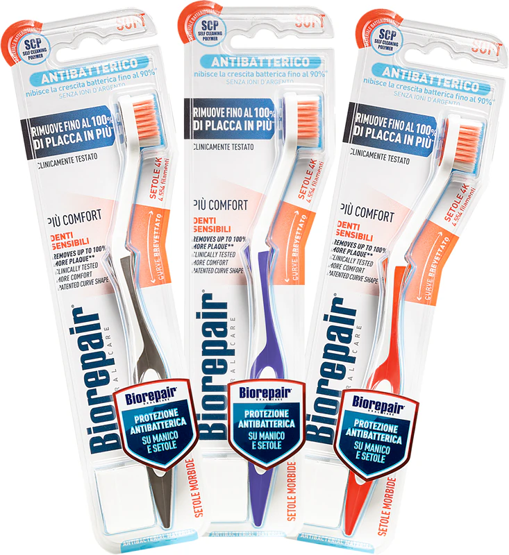 Escova de dentes Biorepair Sensitive Soft