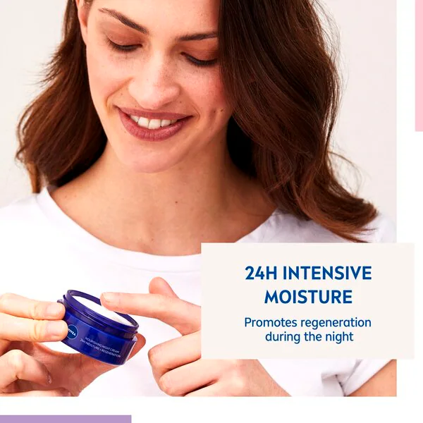NIVEA Nourishing Night Cream<br>50ml - Dry skin