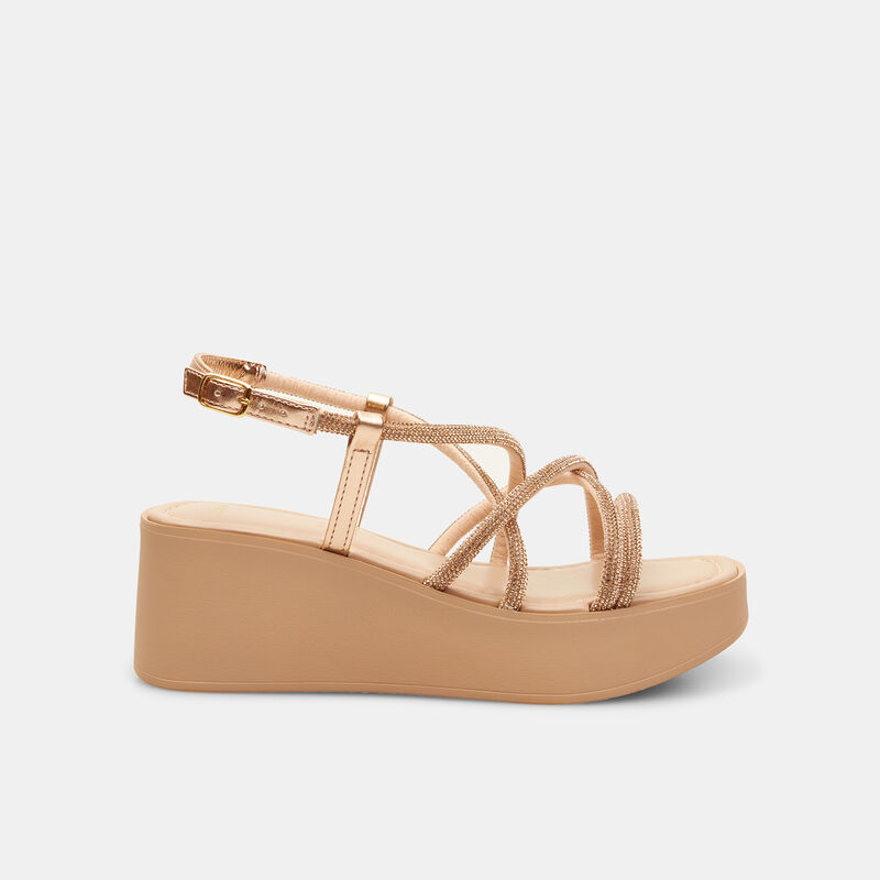 BATA dames sandaal met sleehak van 6 cm