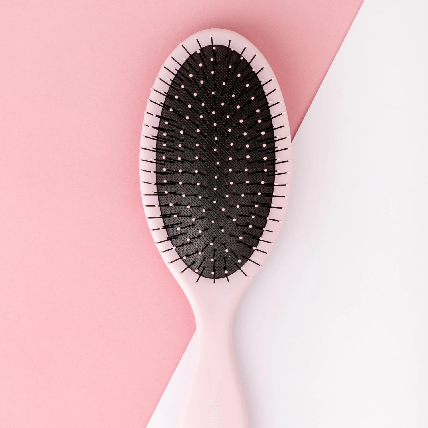 Brushworks Brosse démêlante professionnelle Rose