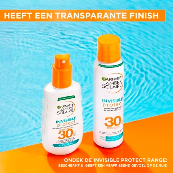Garnier Ambre Solaire Invisible Protect SPF30 Zone sprej<br>150ml