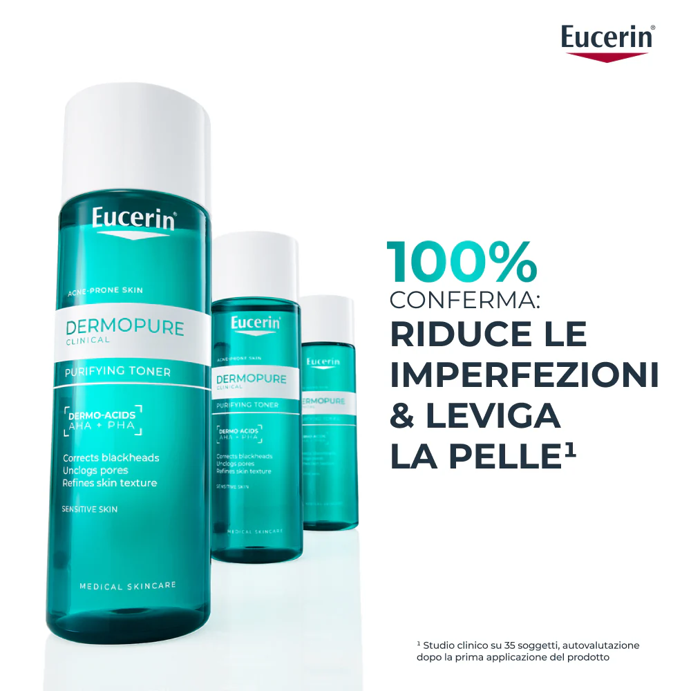 Dermopure Tonico Purificante - Tonico viso, Tratt.viso 24 ore antimperfezioni