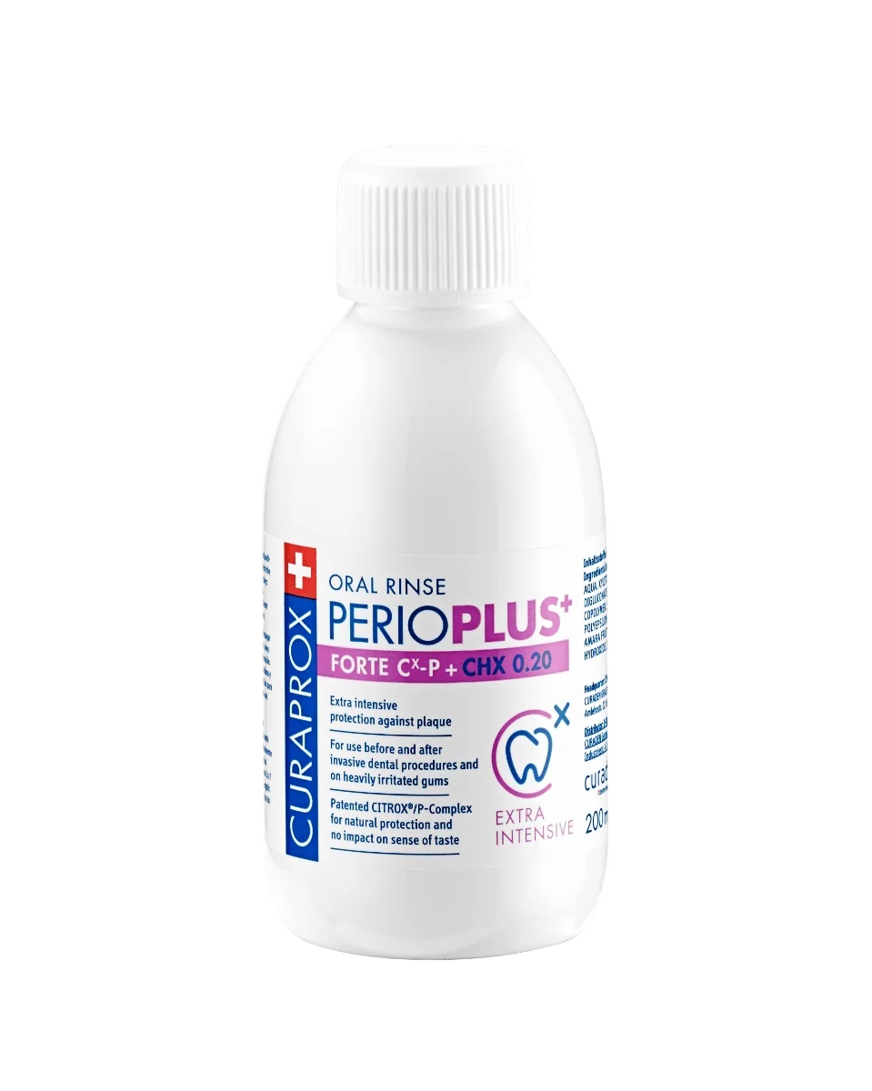 CURAPROX Curaprox Perioplus+ Forte 0,20% enxaguante bucal antibacteriano