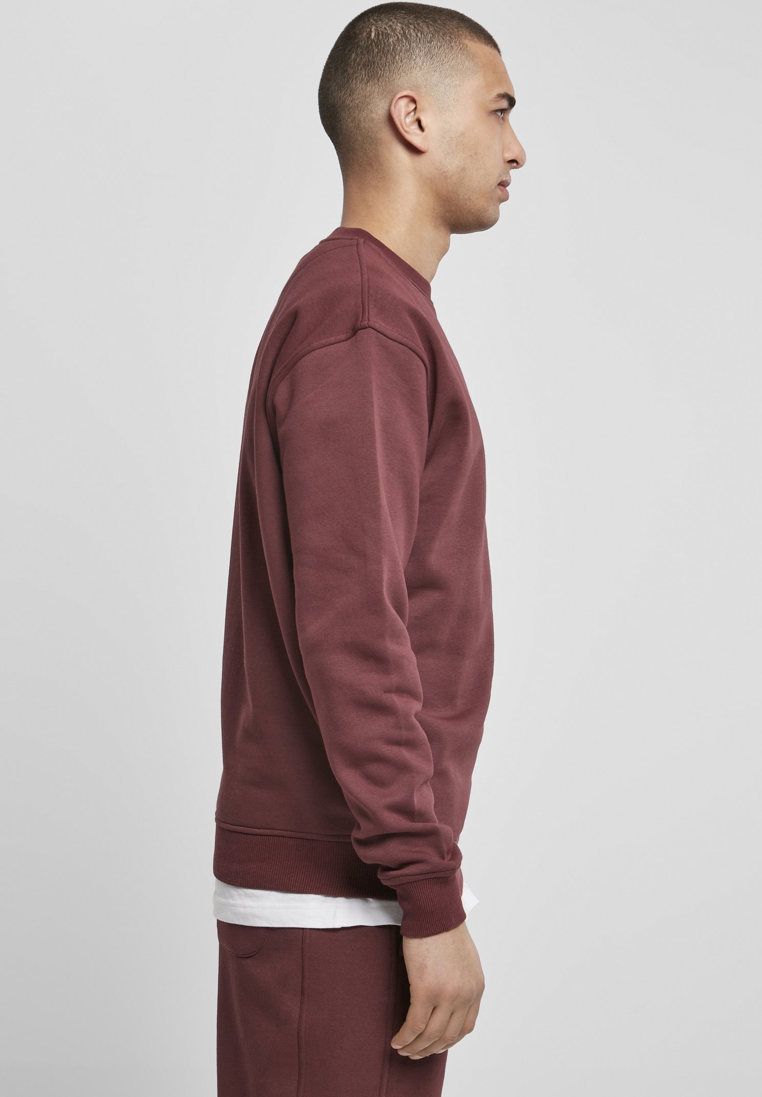 Felpa girocollo Urban Classics - ciliegia