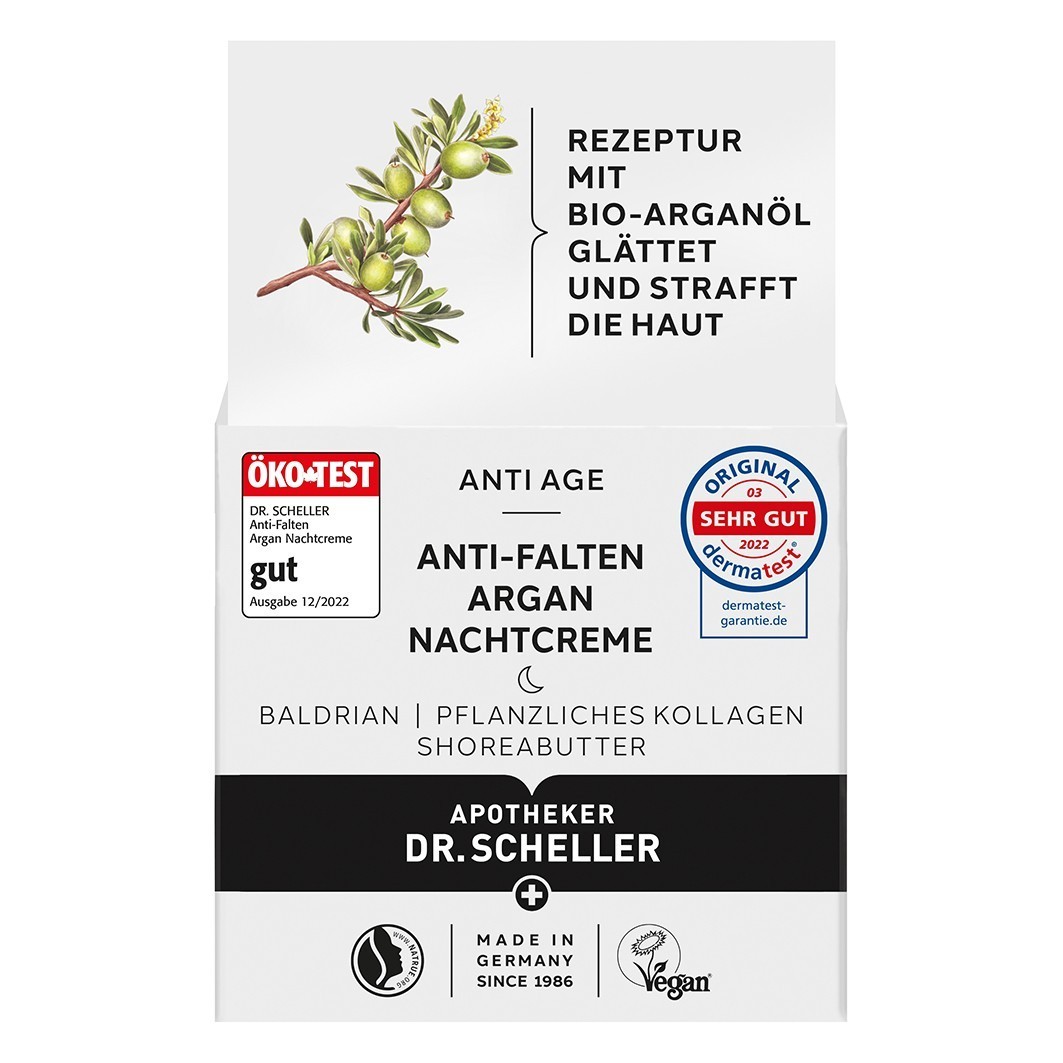 Dr. Scheller nočna krema proti gubam z arganovim vonjem - 50 ml
