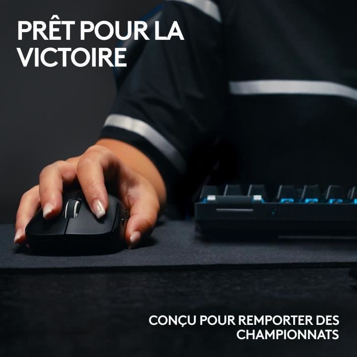 Gamingtoetsenbord - Draadloos - Logitech G - Pro X TKL Lightspeed - AZERTY - Mechanisch - Verlicht - Wit
