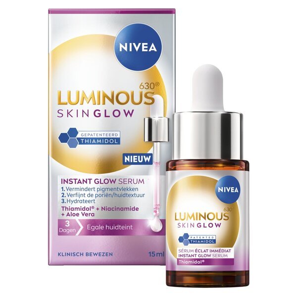 NIVEA Luminous630 Skin Glow serum za trenutni sjaj<br>15ml