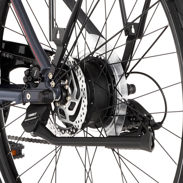 Bicicletă electrică de drumeție VIATOR 1.0 pentru femei 422, înălțime cadru 44 cm
