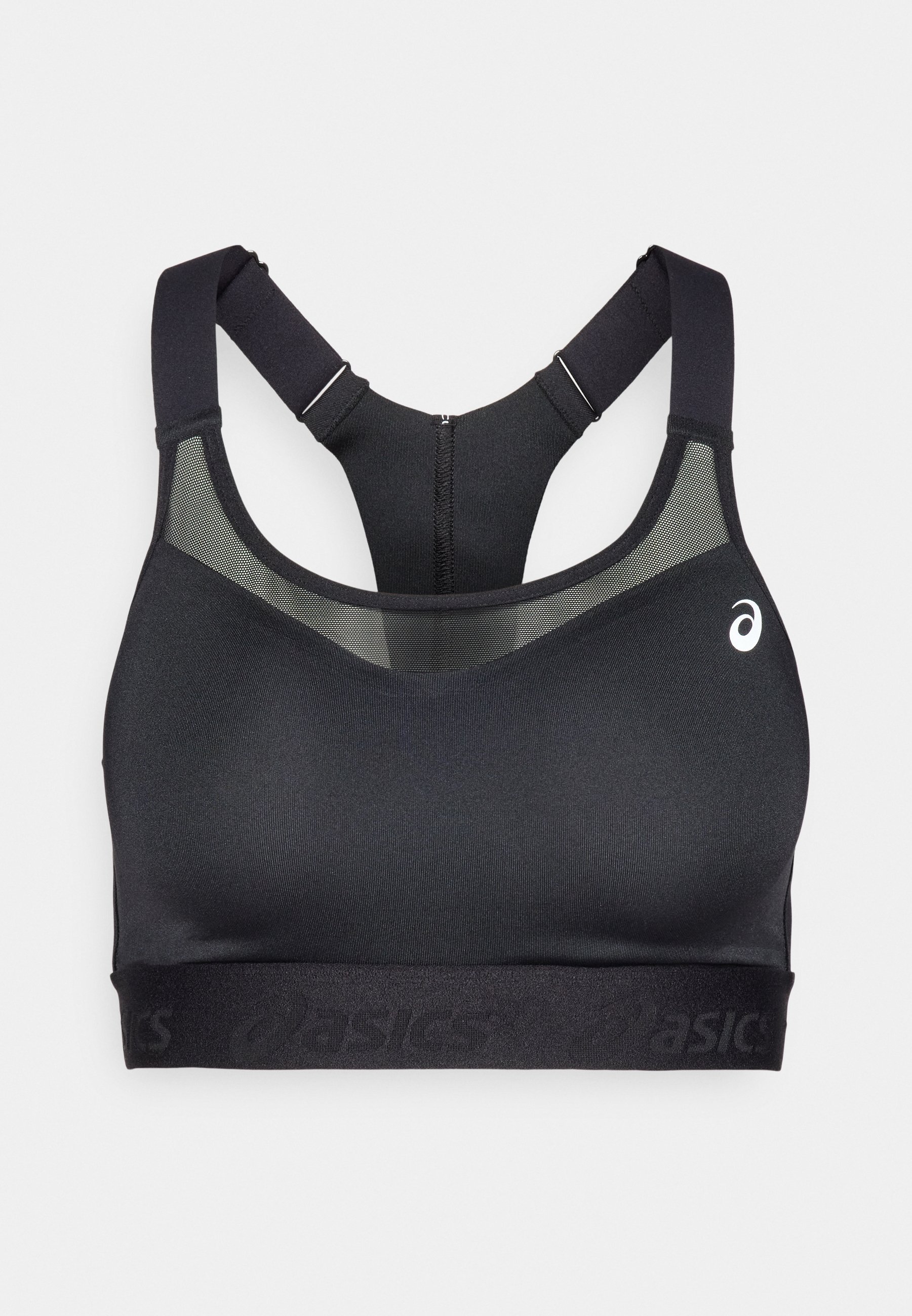 Reggiseno sportivo ASICS ROAD COMBINATION - Reggiseno sportivo ad alto supporto - nero performante
