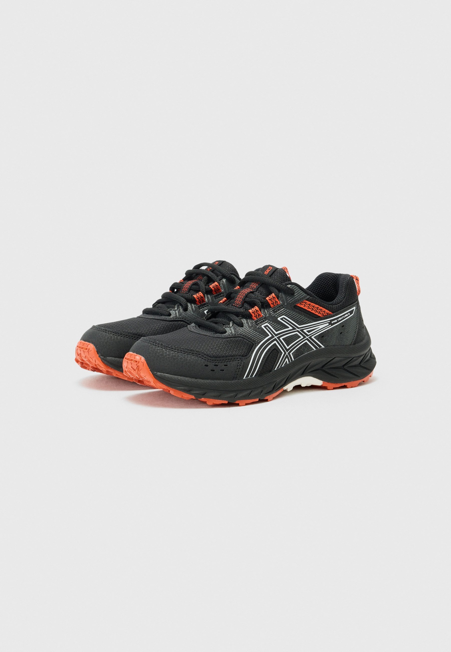 ASICS PRE VENTURE 9 UNISEX - Trailrunningschoenen - zwart/wit