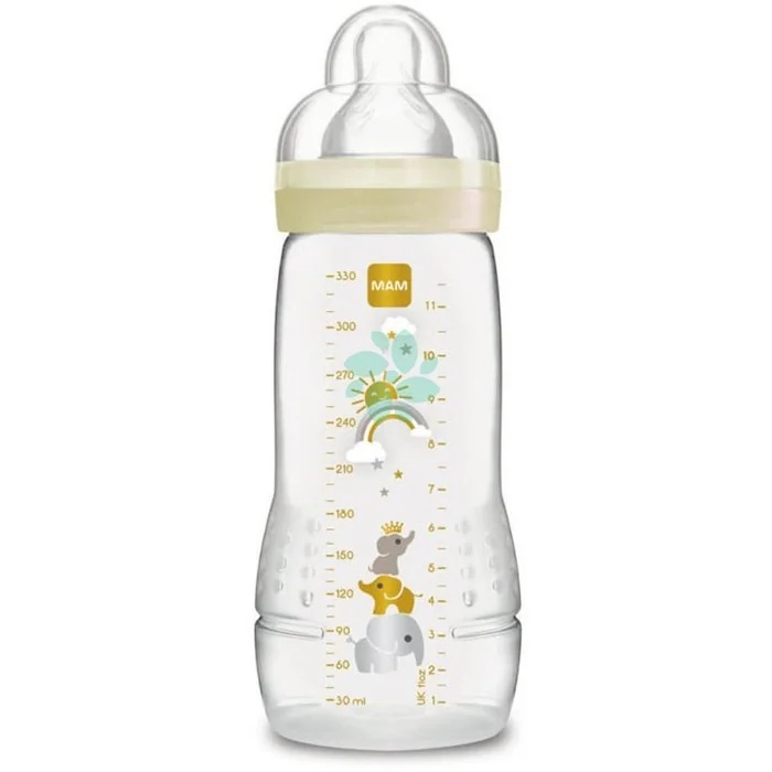 Biberon MAM Easy Active 330 ml neutre Accessoires pour la petite enfance
