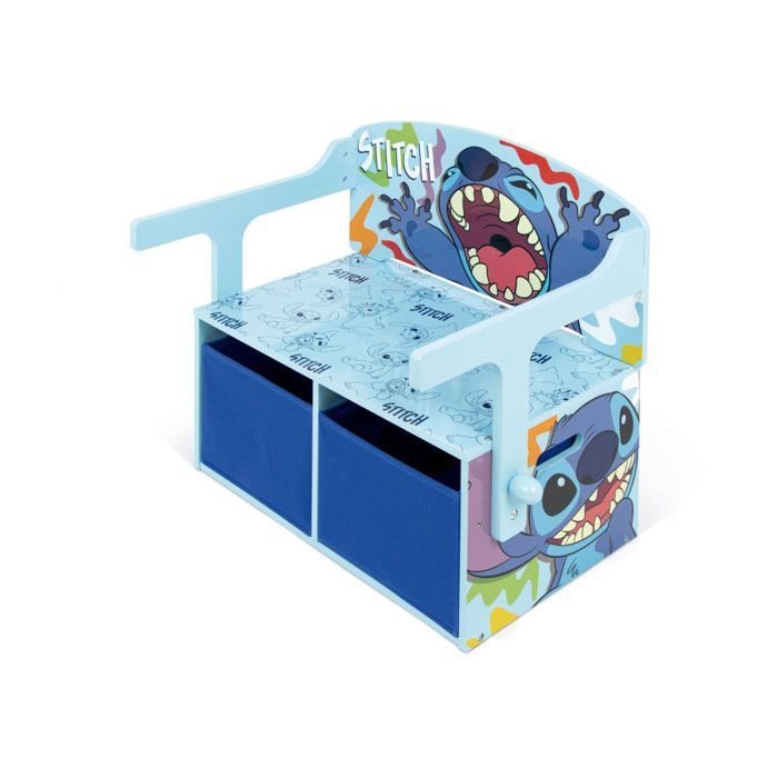 Coffre à Jouets, Banc et burea