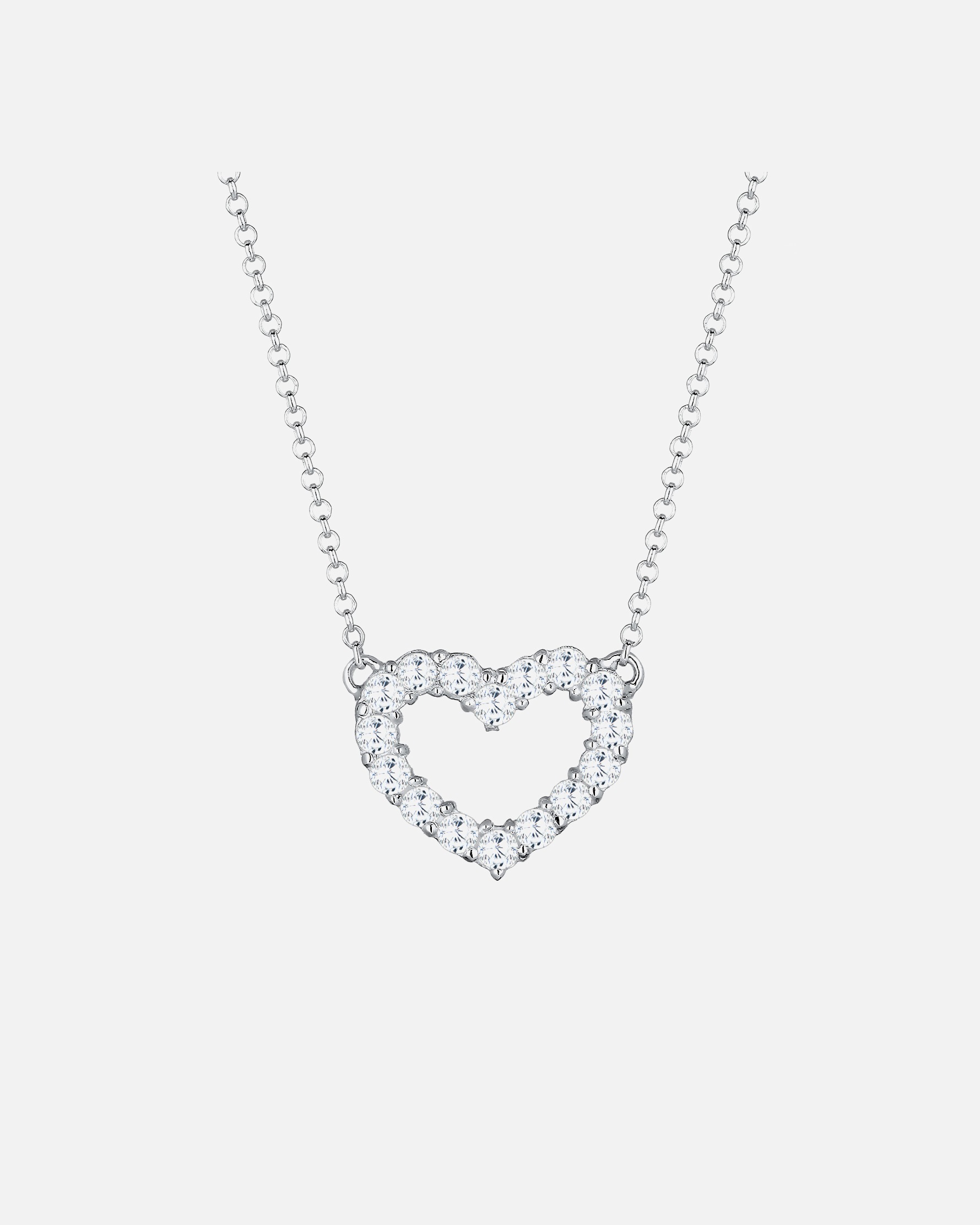 Elli Femme avec Cristaux de Zircone en Argent Sterling 925