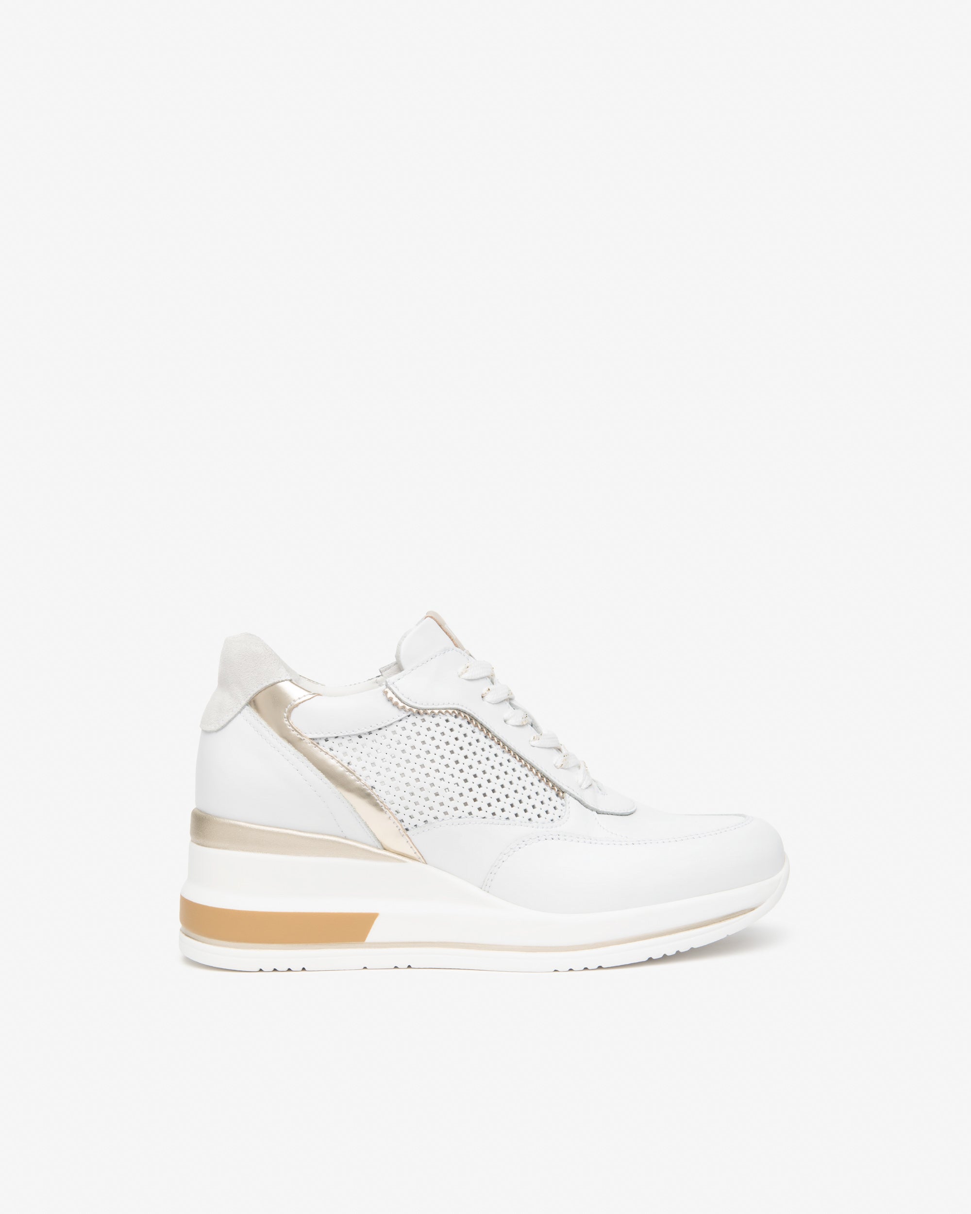  Damen-Sneaker aus Leder und Funktionsmaterial