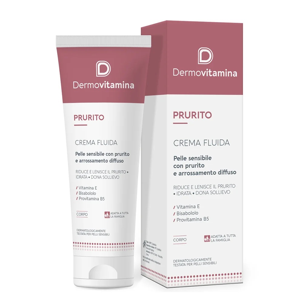 DERMOVITAMINA Dermovitamina vloeibare anti-jeukcrème 150 ml voor de droge en geïrriteerde huid