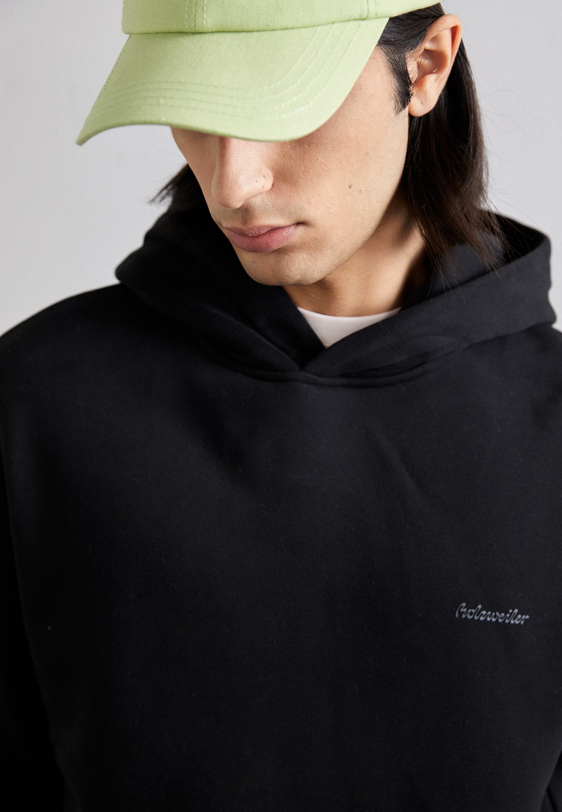 Holzweiler REGULAR HOODIE - Moletom - preto