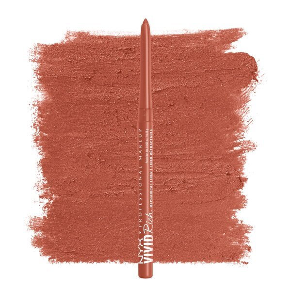 NYX Professional Makeup 3 Vivid Rich Tigers Prize mechaninis akių kontūro pieštukas