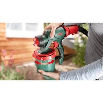 Pistolet à peinture BOSCH PFS 3000-2 650W - Basse pression - Pour intérieur et extérieur