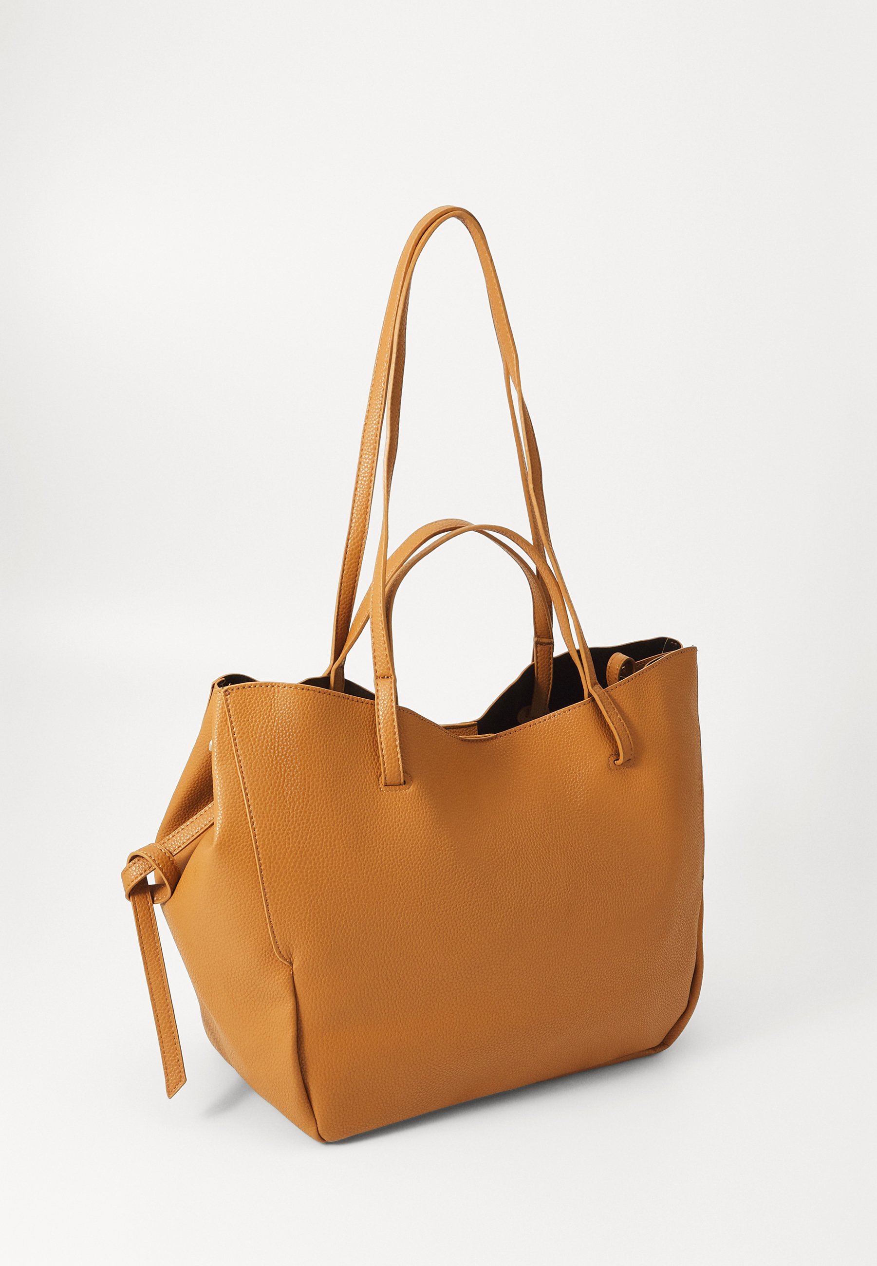 ONLY ONLAYA PU TOTE BAG - Draagtas - geroosterde kokosnoot