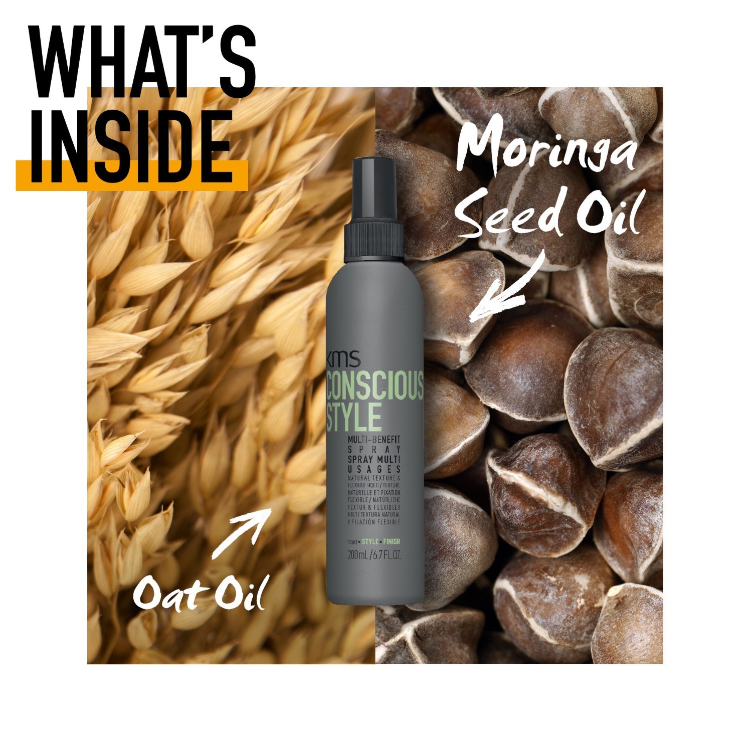 KMS sprej za zaštitu od topline Conscious Style Multi Benefit sprej - 200 ml
