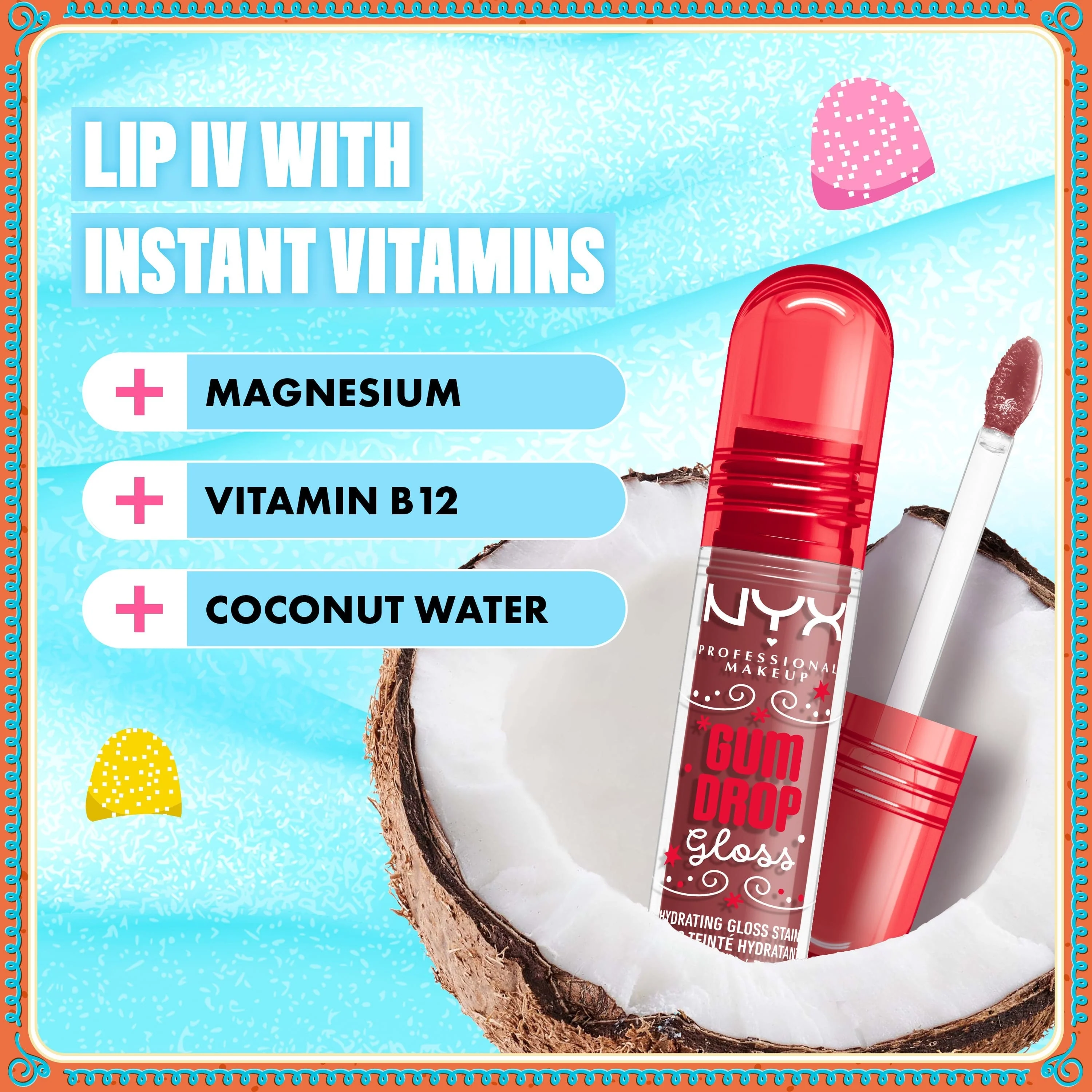 Labbra Holiday Gum Drop Gloss - Gloss