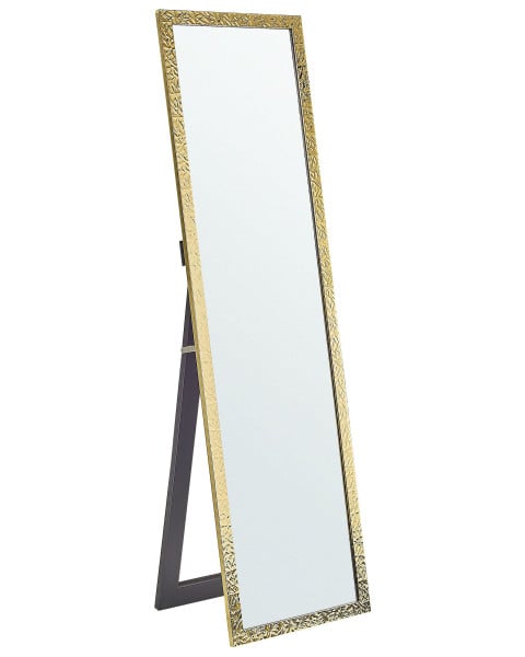 Lustro podłogowe 40x140 złote