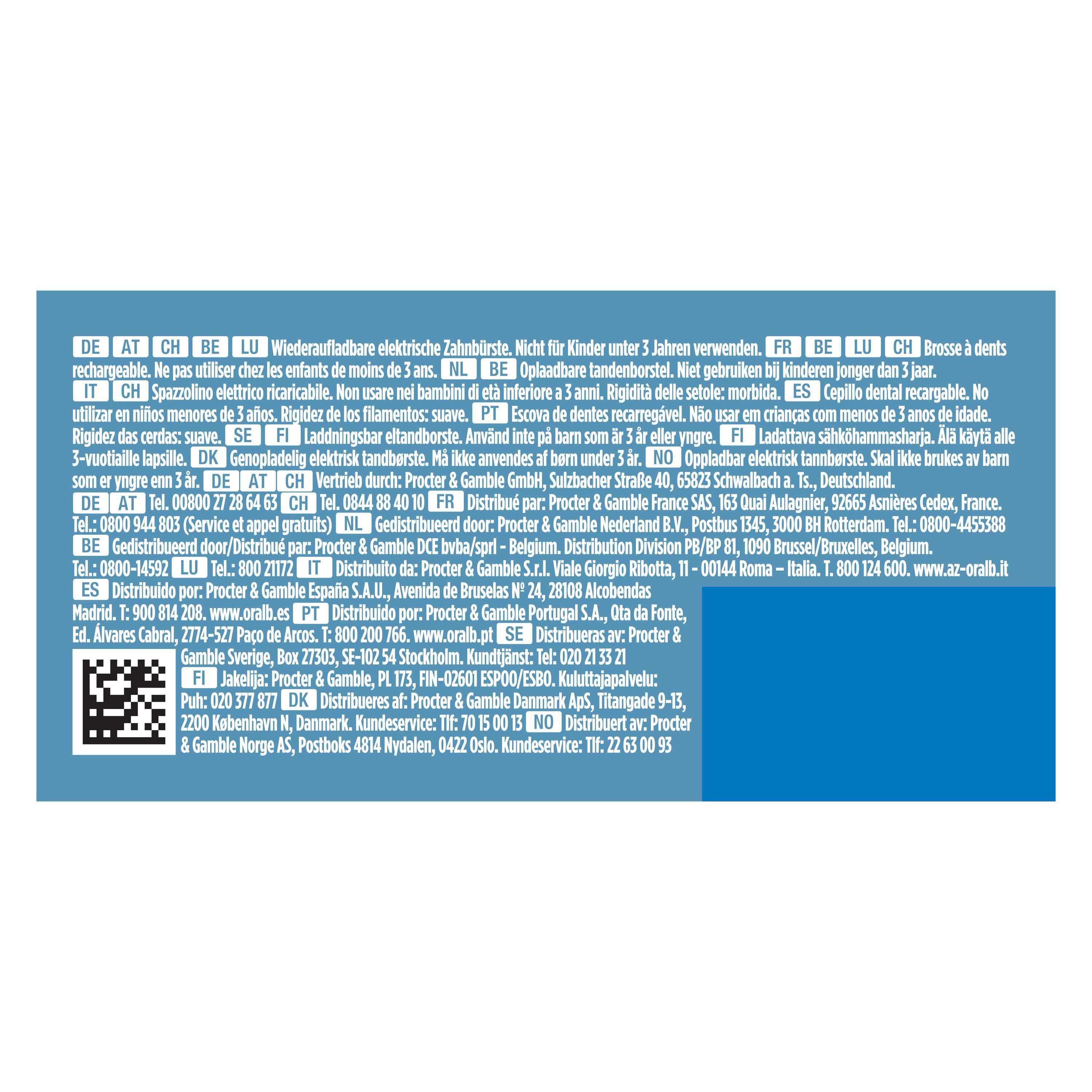 Vitality Pro Protect x Clean четкица за зубе Електричне четкице за зубе