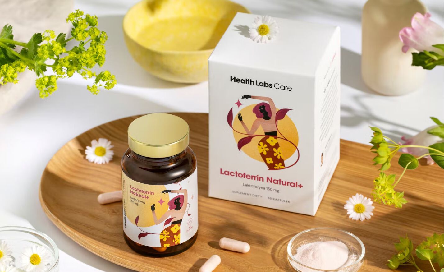 Zdravstvene laboratorije za njegu Lactoferrin Natural+