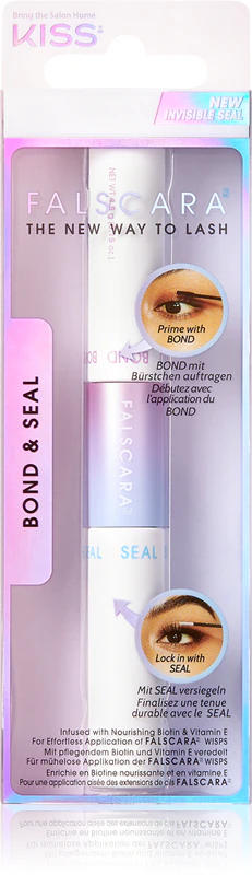 Cola para cílios postiços dupla face KISS Falscara Bond & Seal