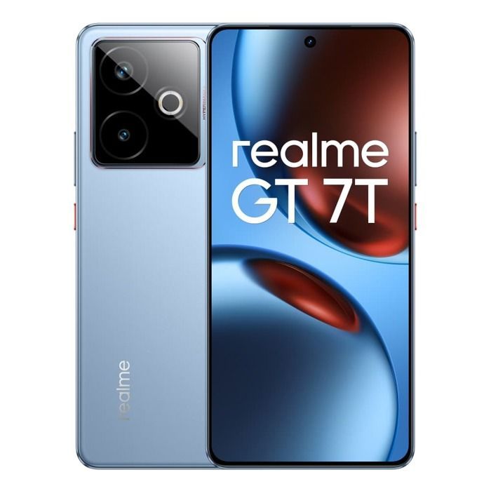 Smartphone - REALME - GT 7T - Azul - 12 GB de RAM - 256 GB de memoria interna