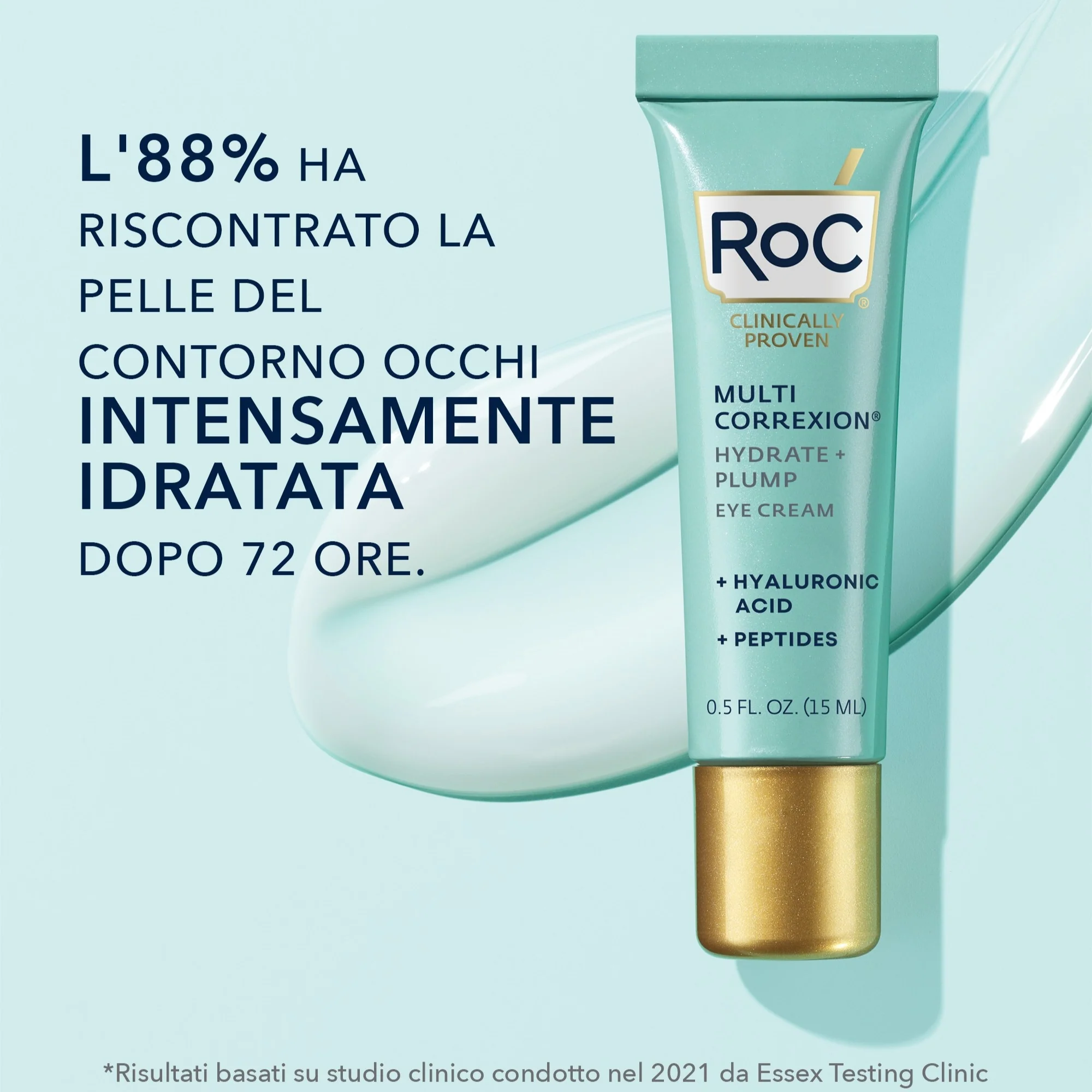 Multi Correxion Hydrate + Plump Crema Occhi - Contorno occhi antirughe, Contorno occhi idratante