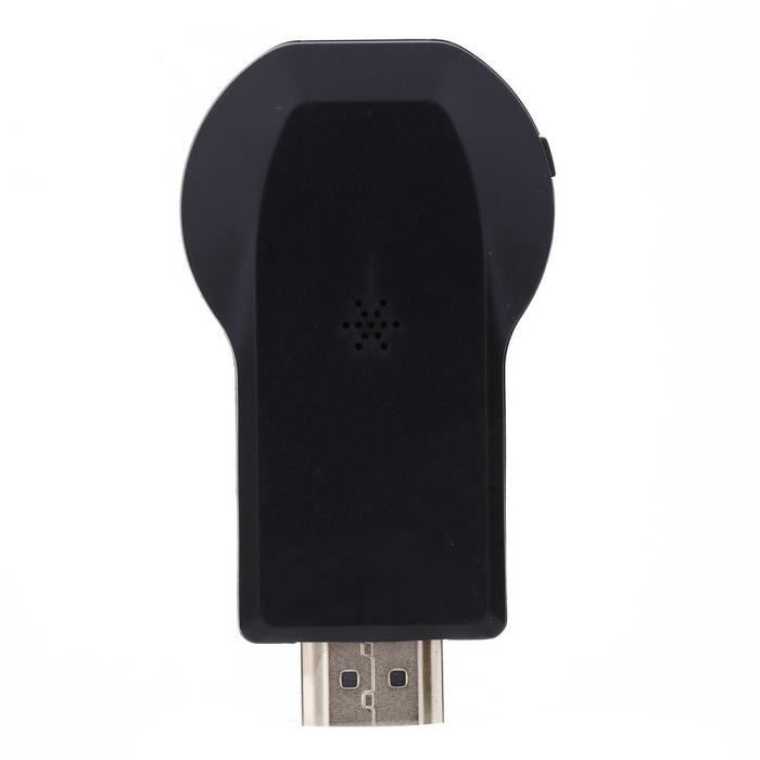HDMI sans fil avec le trésor de push écran Anycast noir-