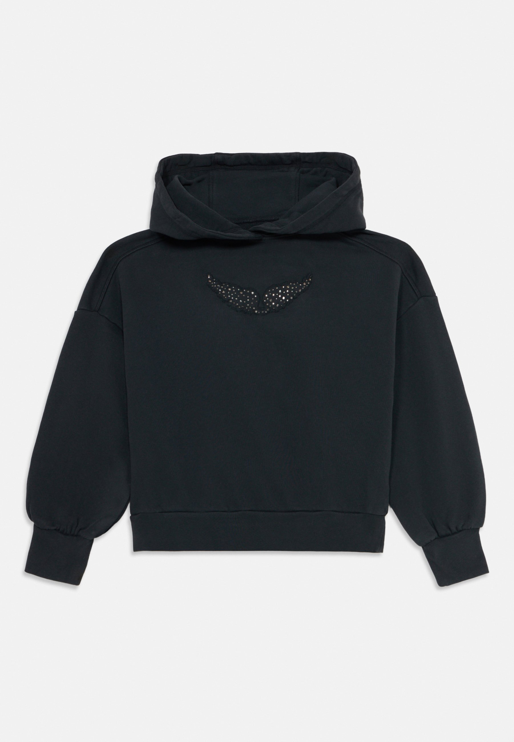 Zadig & Voltaire hoodie - sweatshirt - zwart