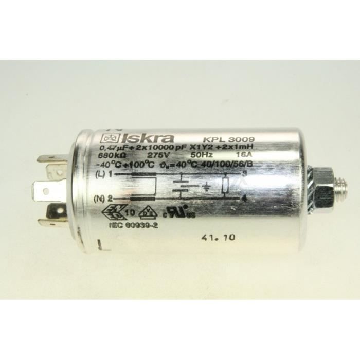 Whirlpool microwave interference filter - KPL3009