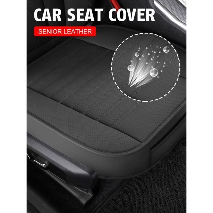 Funda para asiento de coche - MIOLOE - 50x50 cm - Piel sintética transpirable - Cómoda - Antideslizante