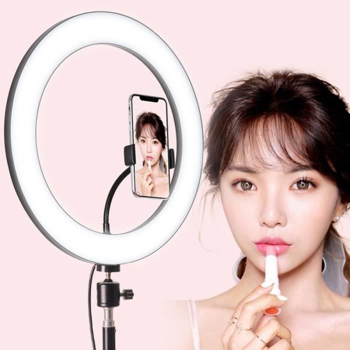 SLR Accessories, New LED Ring Light, Dimmable 5500K, Camera Lamp for Photography, Studio Photo, Video - 20cm Type
