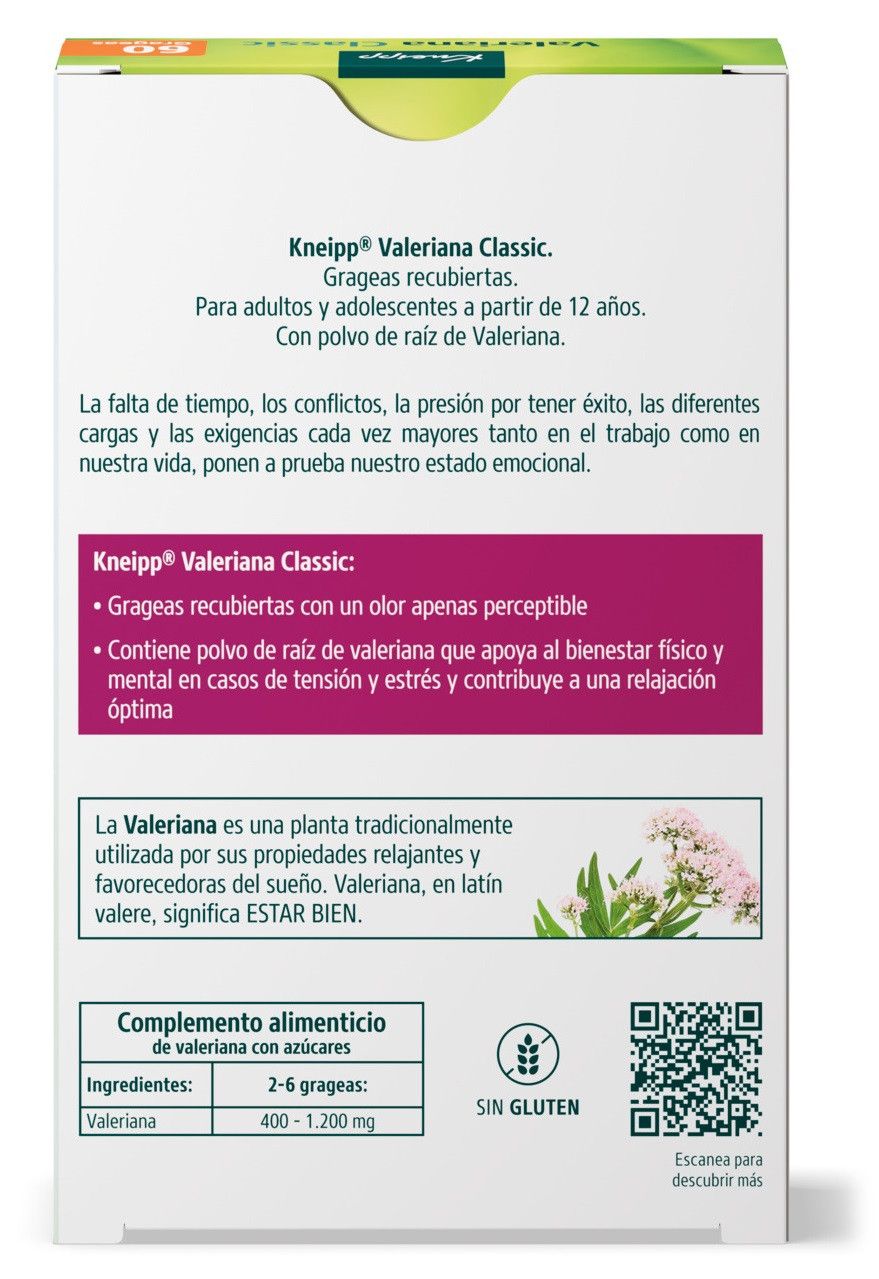 Klasične tablete valerijane Vitamini i minerali