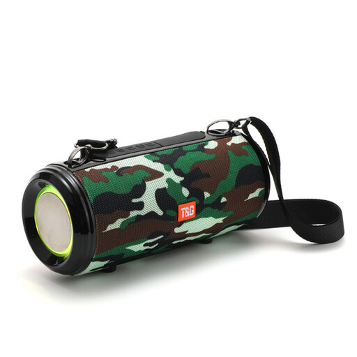  Altavoz Bluetooth 5,0 Portatil Com Suporte Para Telefone Tg538 Camuflagem Smartek