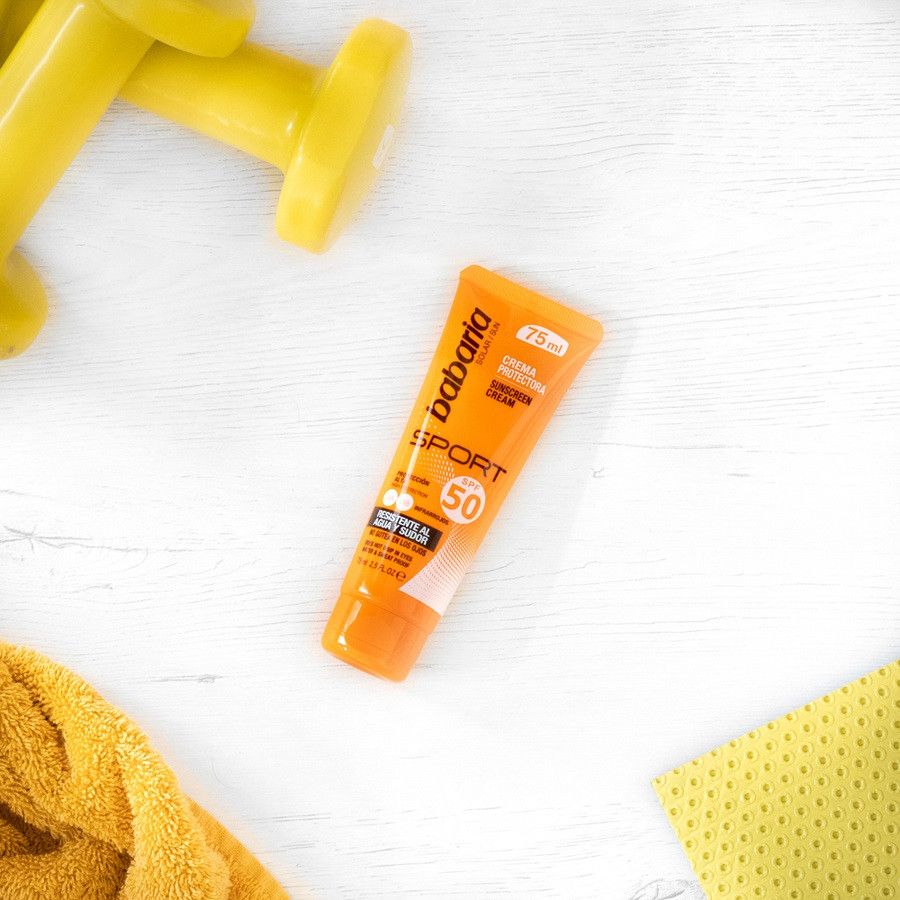 Sporta saules aizsargkrēms sejas aizsardzībai ar SPF 50 Sejas aizsardzība