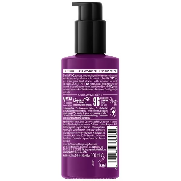Gliss Full Hair Wonder Lengths серум за пуњење косе<br>100ml