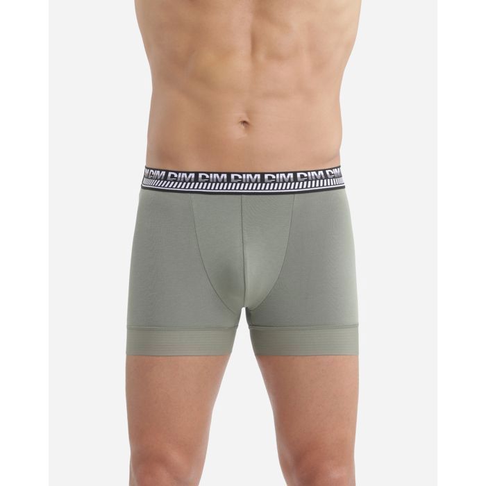 Paquete de 2 bóxers de algodón 3D Flex Stay and Fit