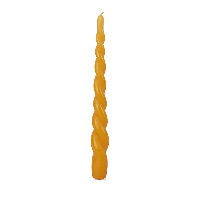 Lámpara espiral Vie Selected, paquete de 4, 24 cm, color ocre