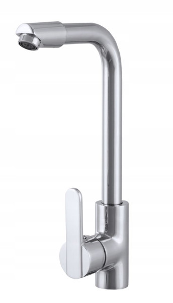 Bateria kuchenna chrom zlewozmywakowa move inox