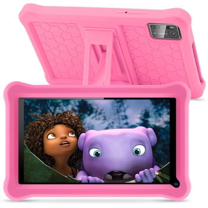 SANNUO 7-inch kindertablet - 8 GB RAM - 64 GB ROM - Android 11 - Roze