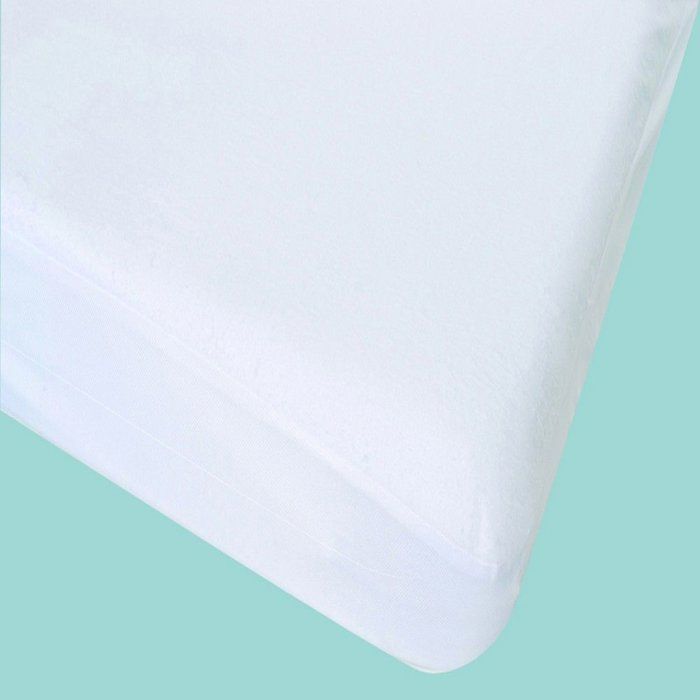 Golden Fleece – Alouette Waterproof Fitted Mattress Protector – Fleece Cotton – 80 x 200 cm