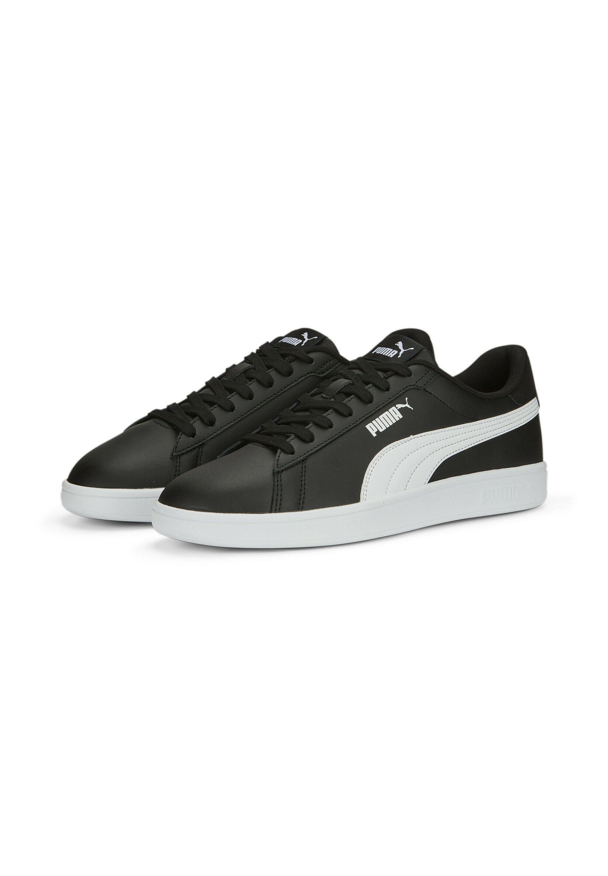 Puma SMASH 3.0 UNISEXE - Baskets - noir et blanc