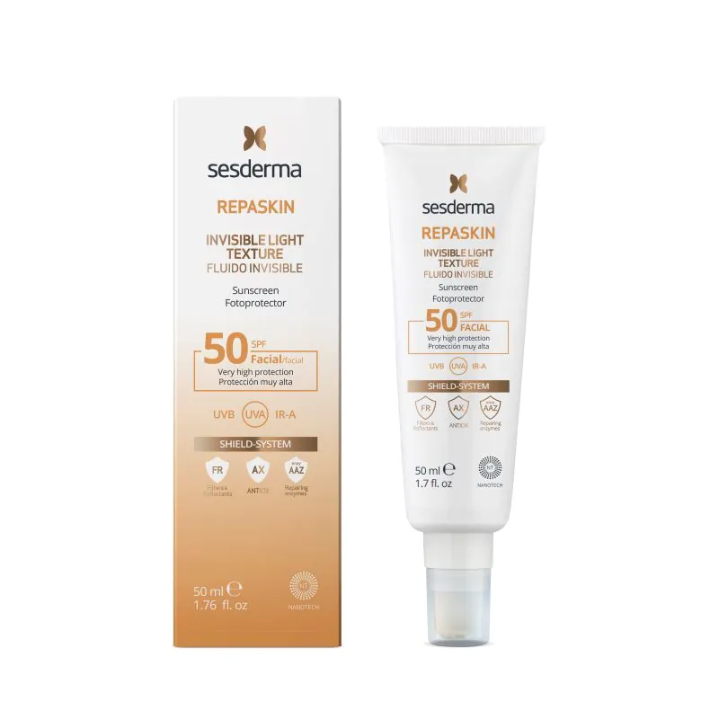 Sesderma Repaskin Fluido Invisible Fotoprotector Krem do twarzy SPF 50